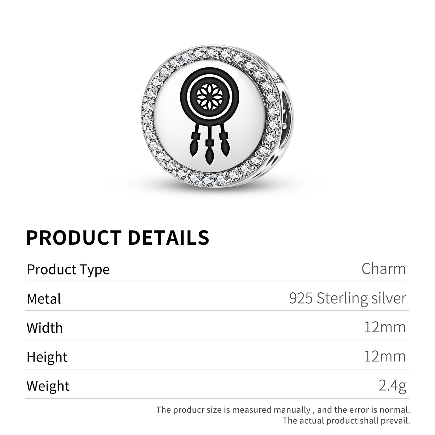 Dreamcatcher Lakota Sioux Symbols Charm