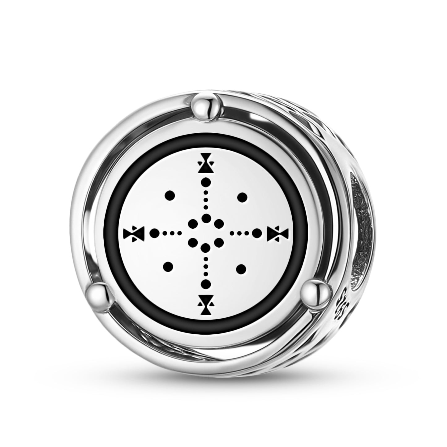 Medicine Wheel Four Huts Lakota Sioux Symbols Charm