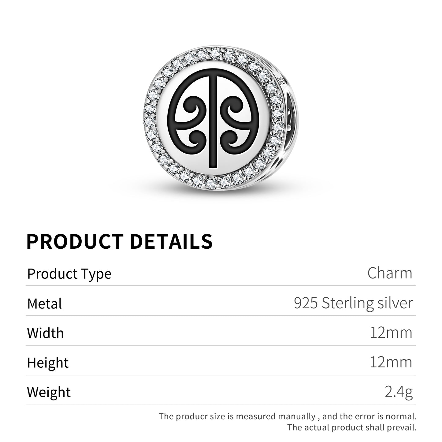 Mangopare Maori Symbols Charm