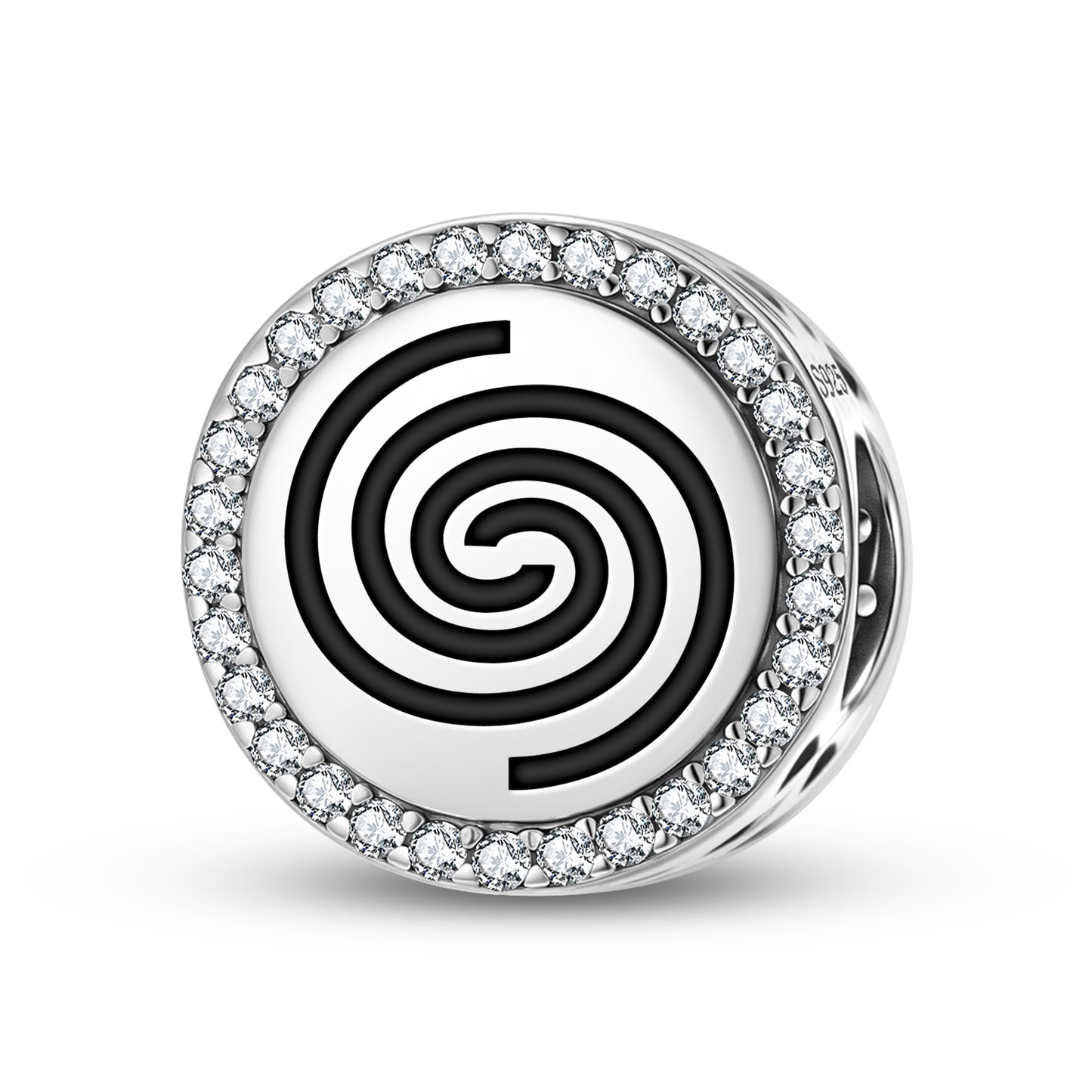 Spiral Taino Symbols Charm