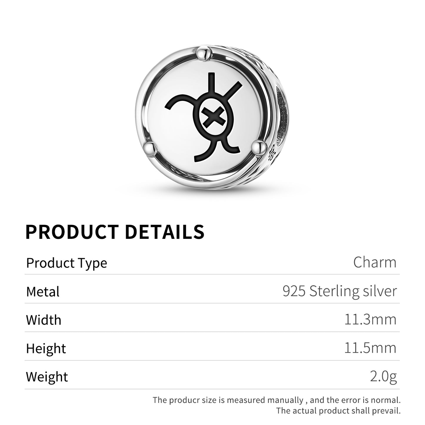 Turtle Taino Symbols Charm