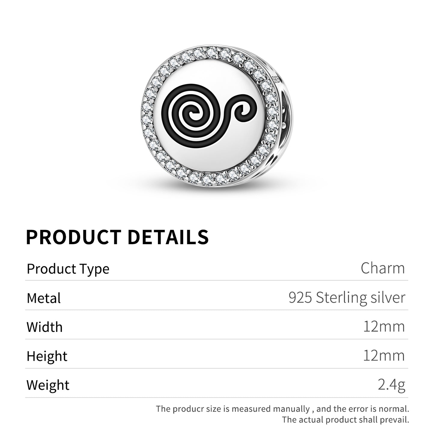 Snail conch Taino Symbols Charm
