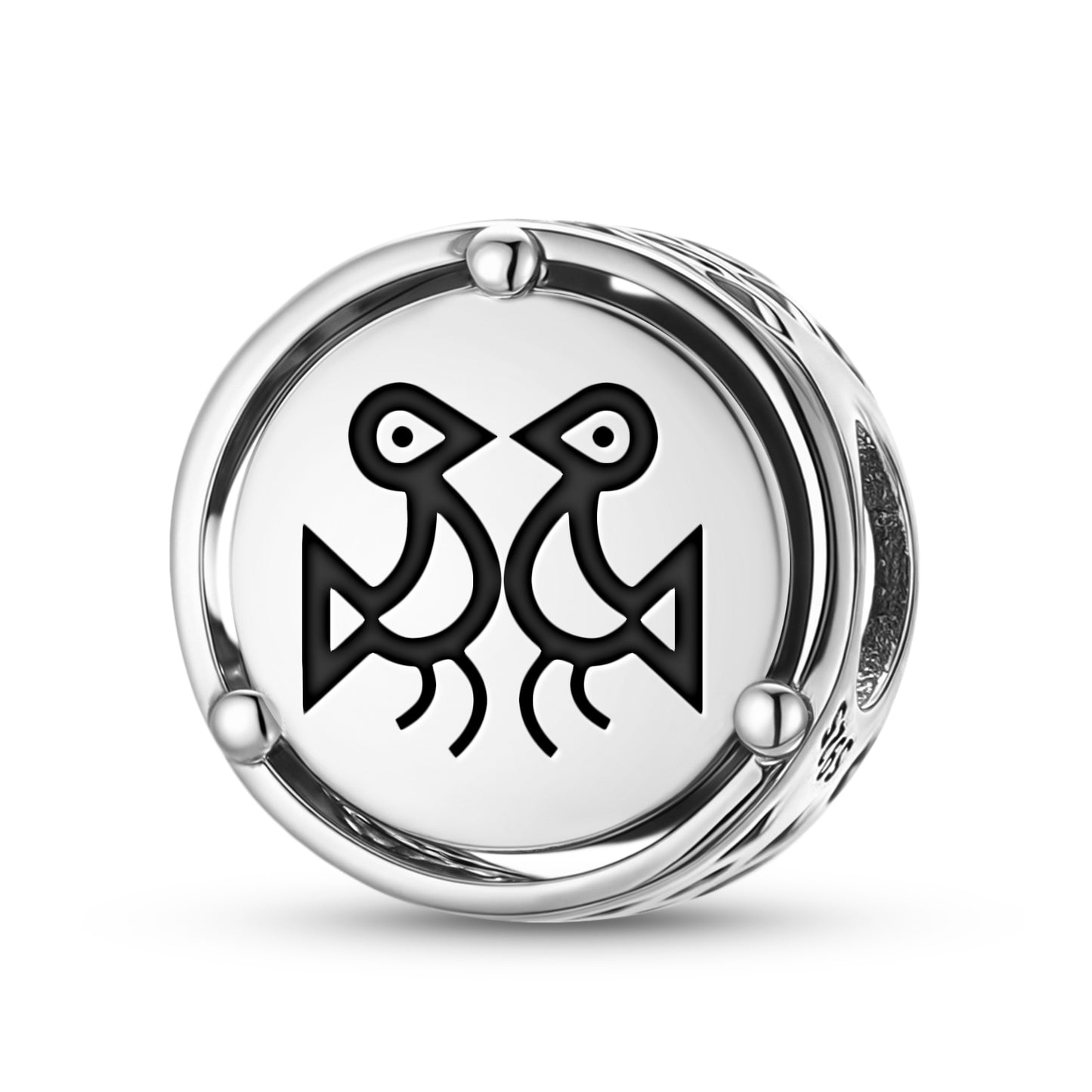 Eternal lovers Taino Symbols Charm