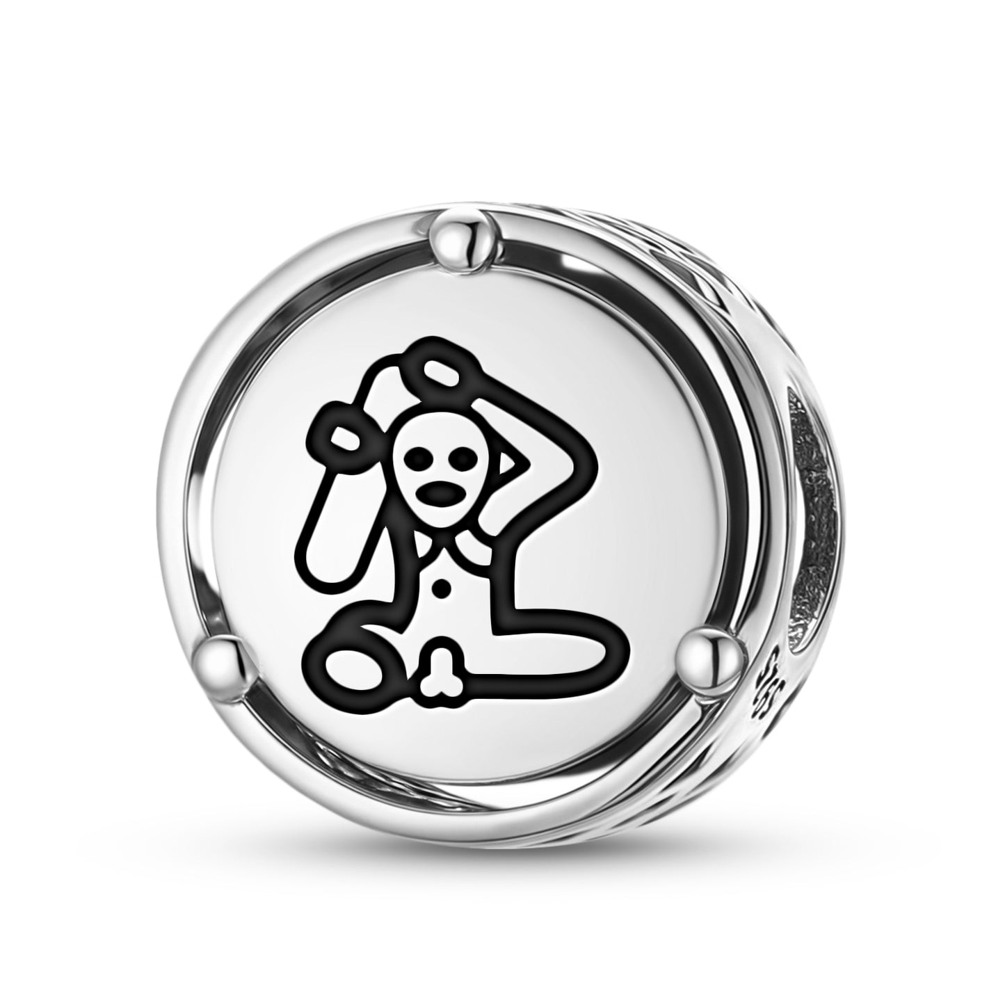 God of force Taino Symbols Charm