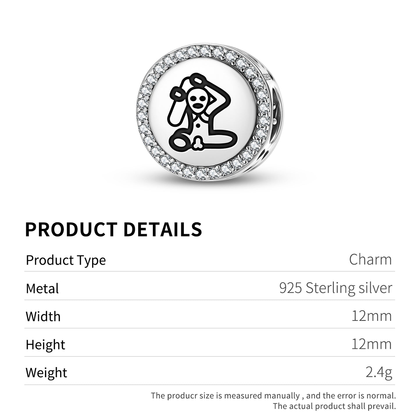 God of force Taino Symbols Charm