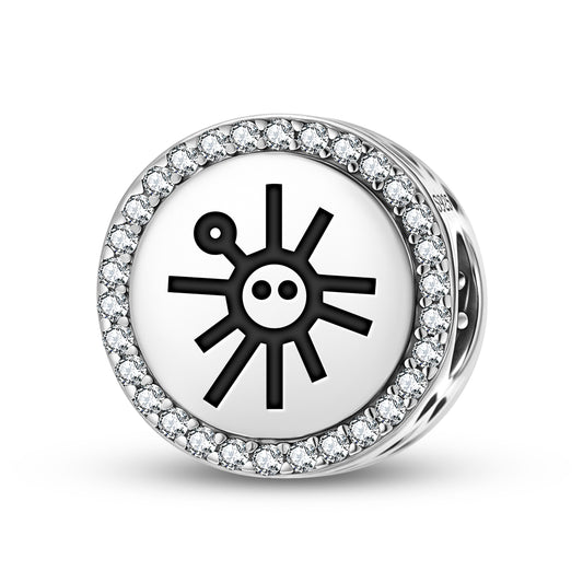 Sun God Taino Symbols Charm