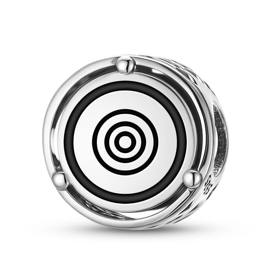 Connection with Nature Native Rock Art Symbols Charm