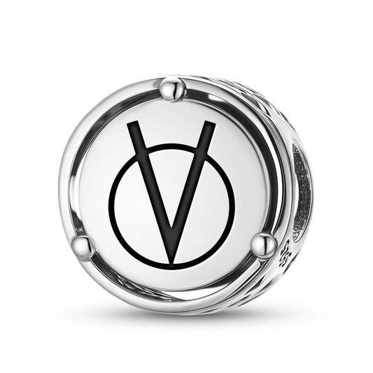 Patience Native Rock Art Symbols Charm