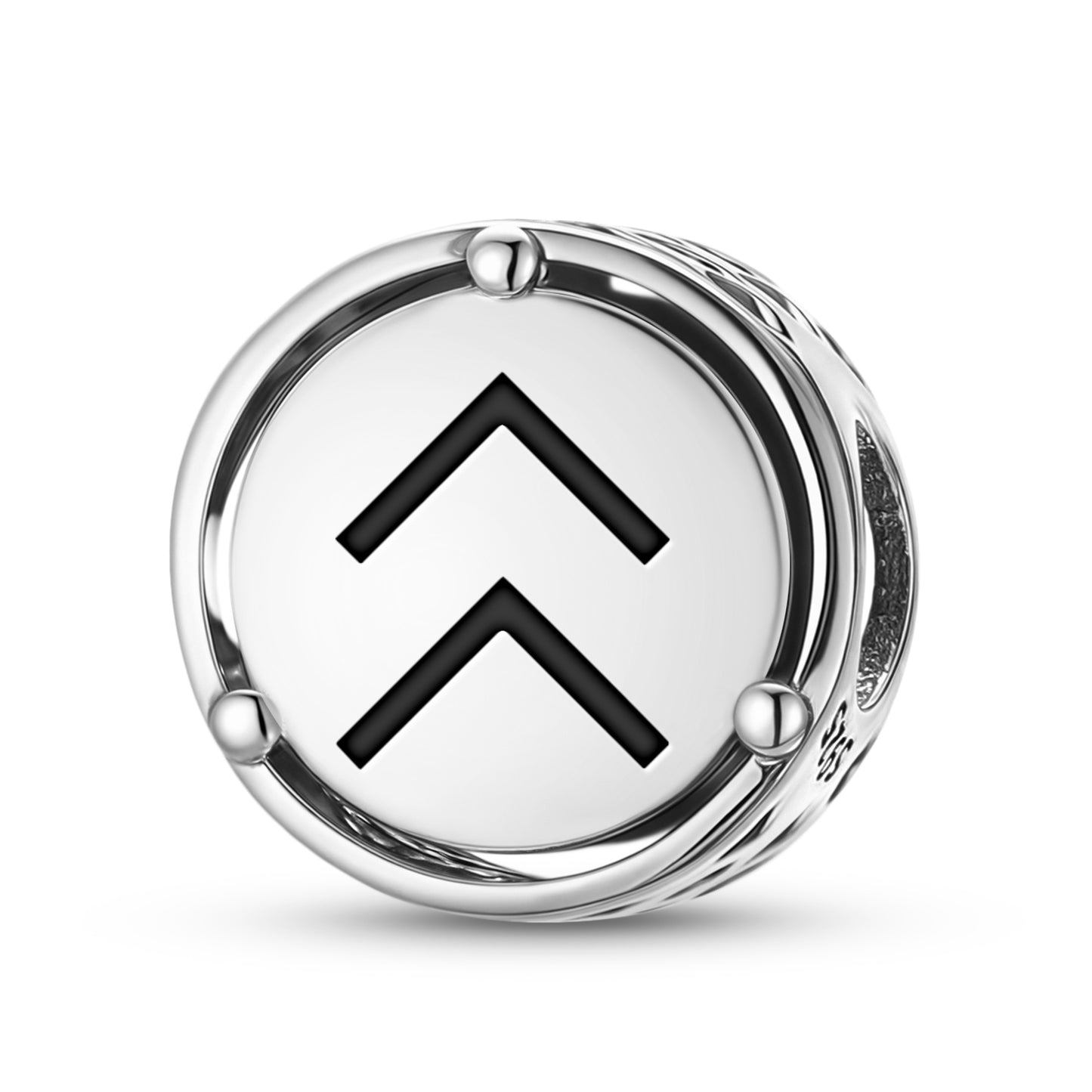 Willingness to Succeed Native Rock Art Symbols Charm