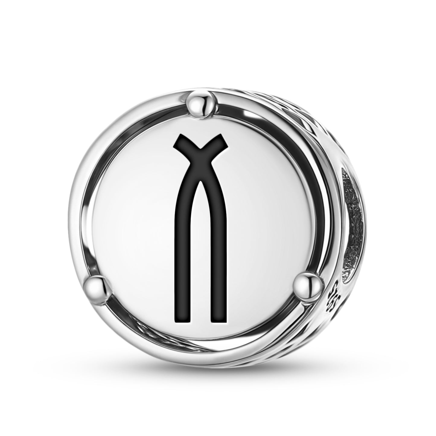 Spiritual Attitude Native Rock Art Symbols Charm