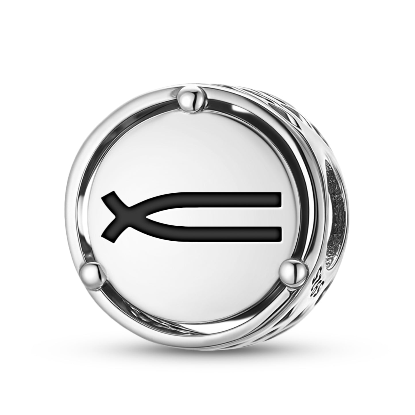 Family Native Rock Art Symbols Charm