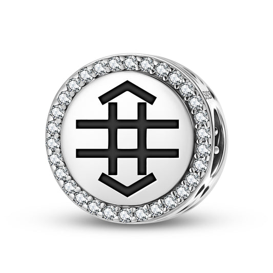 Work Native Rock Art Symbols Charm