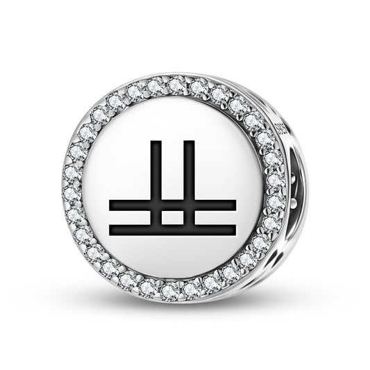 Health Native Rock Art Symbols Charm