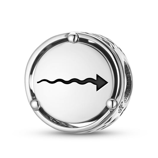 Acceleration Native Rock Art Symbols Charm