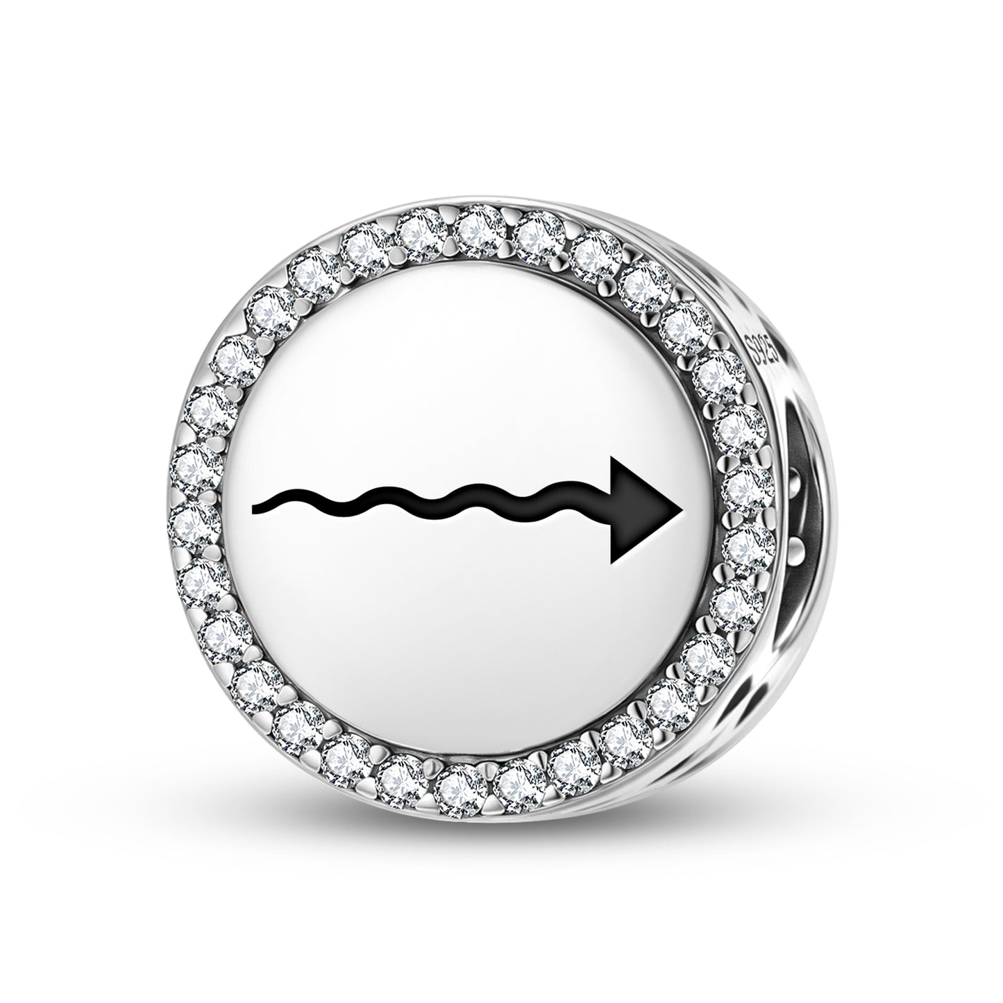 Acceleration Native Rock Art Symbols Charm