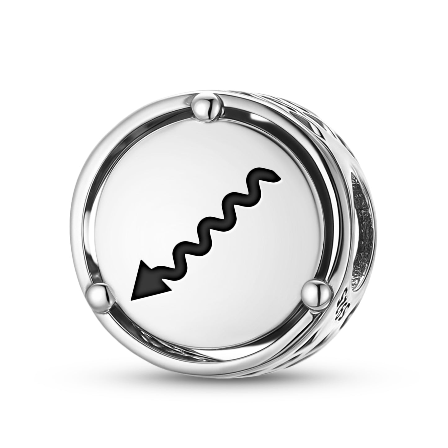 Wisdom Native Rock Art Symbols Charm