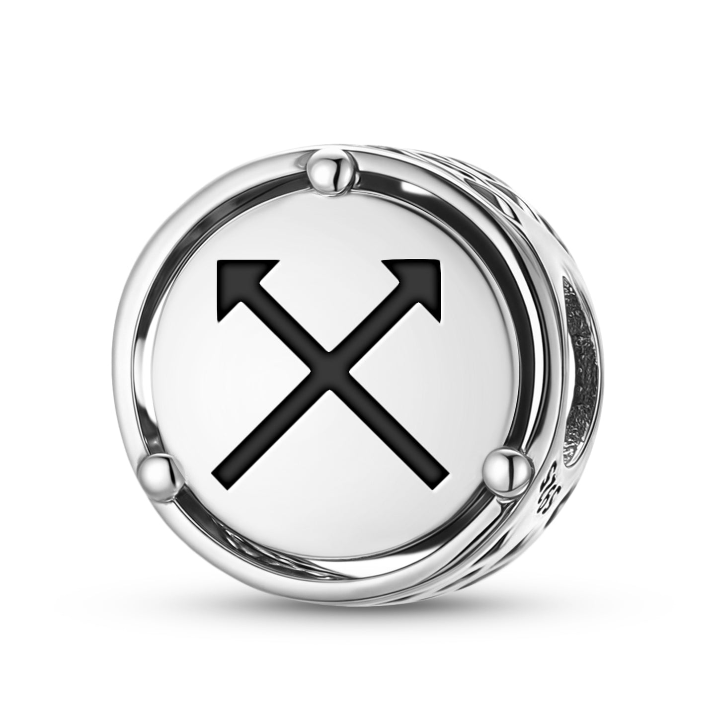 Friendship Native Rock Art Symbols Charm