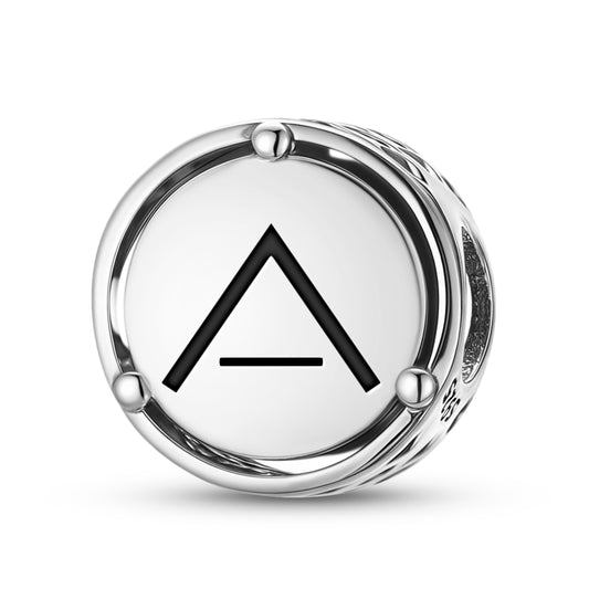 Calm Native Rock Art Symbols Charm