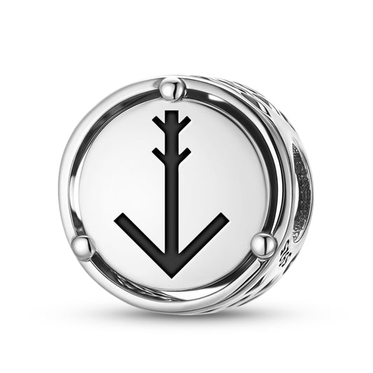 Talent Native Rock Art Symbols Charm