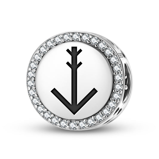 Talent Native Rock Art Symbols Charm