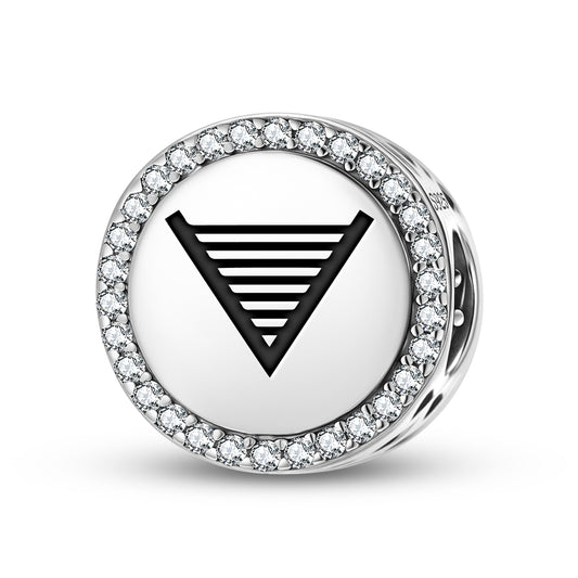 Self-Development Native Rock Art Symbols Charm