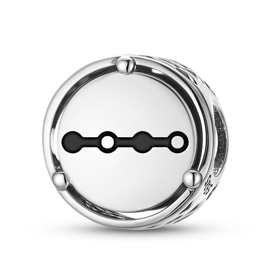 Time Native Rock Art Symbols Charm