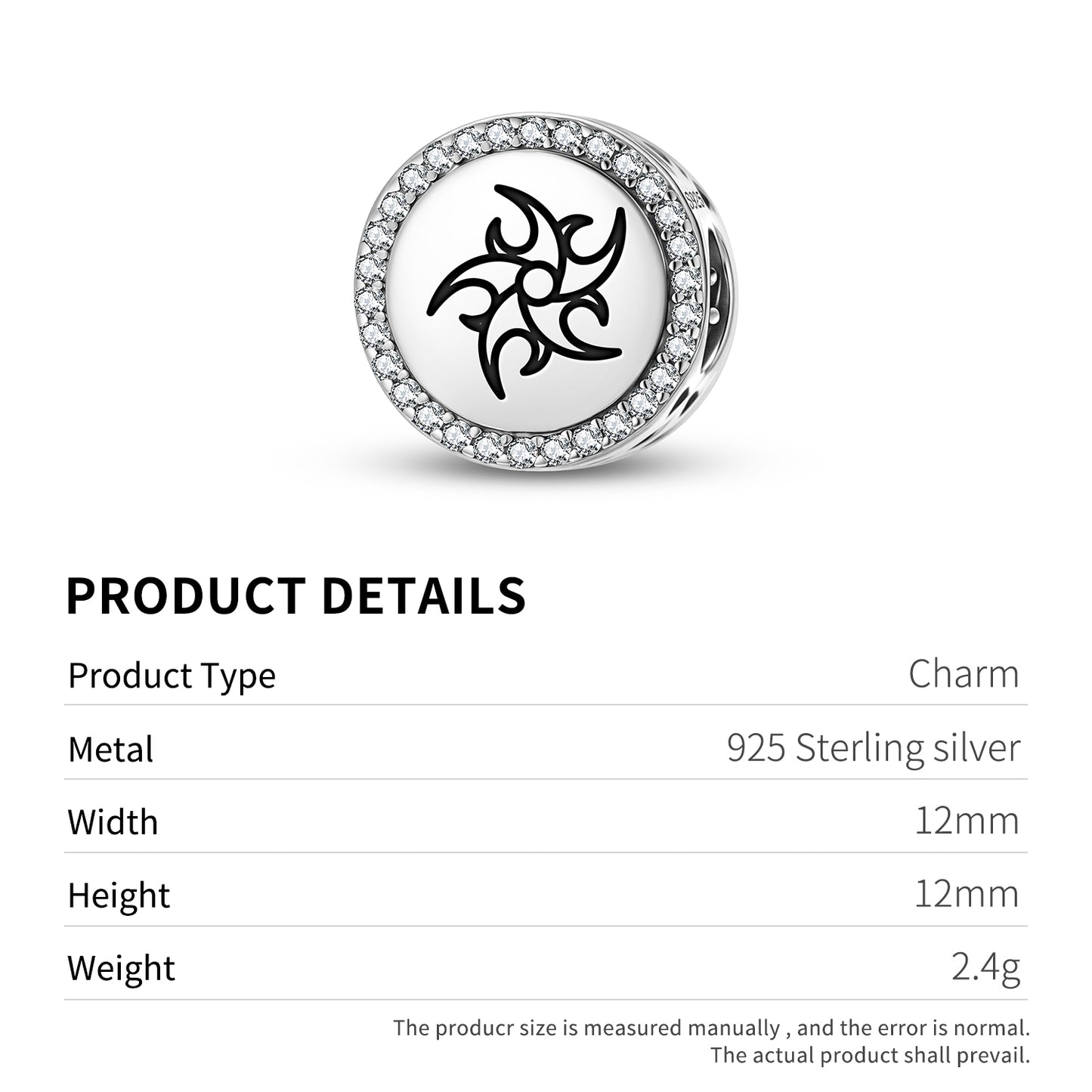 Eight magnets Crop Circles Symbols Charm