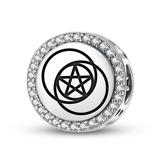 Pentad Crop Circles Symbols Charm