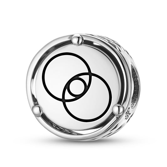 Tetrad Crop Circles Symbols Charm