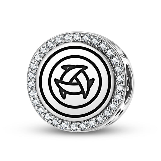 Triquetra Crop Circles Symbols Charm