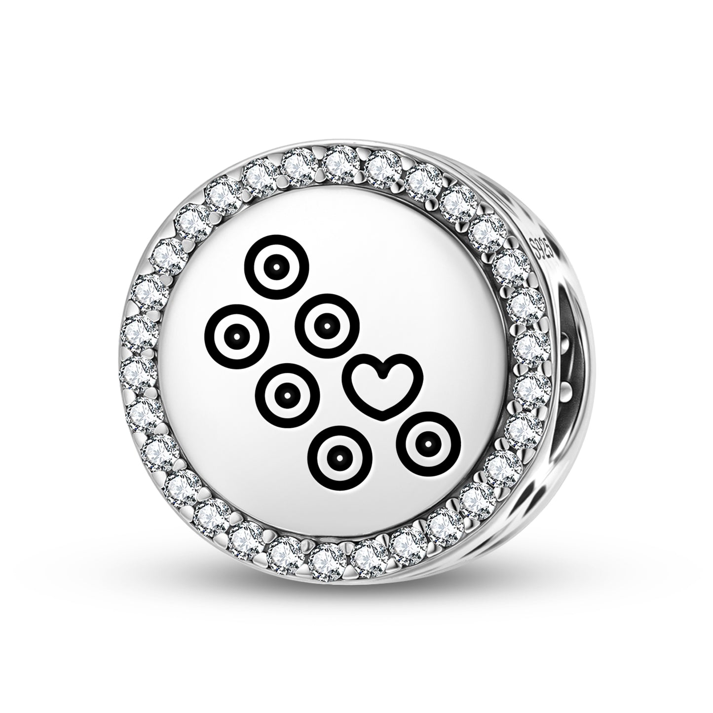 Seven Chakras Crop Circles Symbols Charm