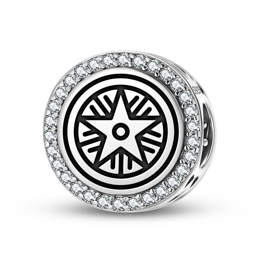 The Star in Bishops Cannings Crop Circles Symbols Charm
