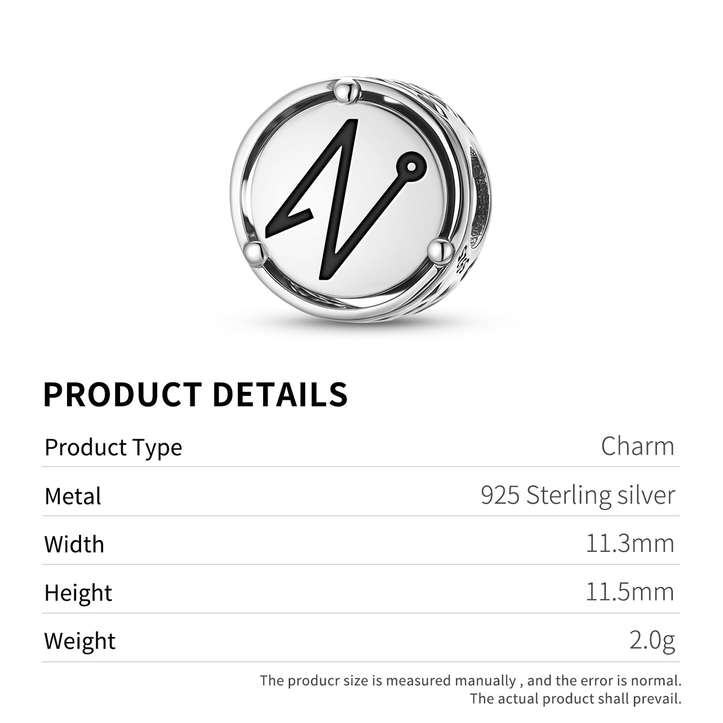 NEMAMIAH Angels Symbols Charm