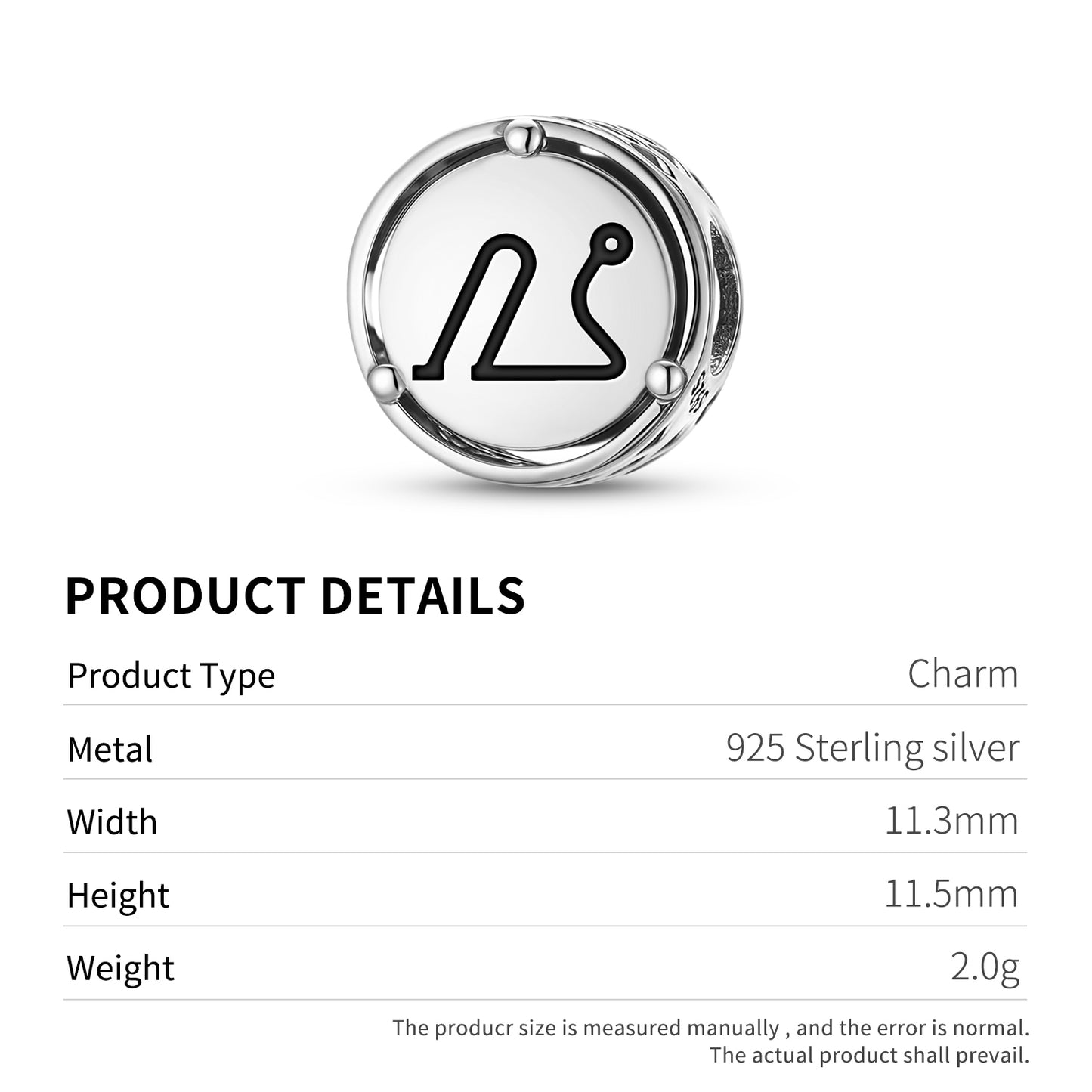 DANIEL Angels Symbols Charm