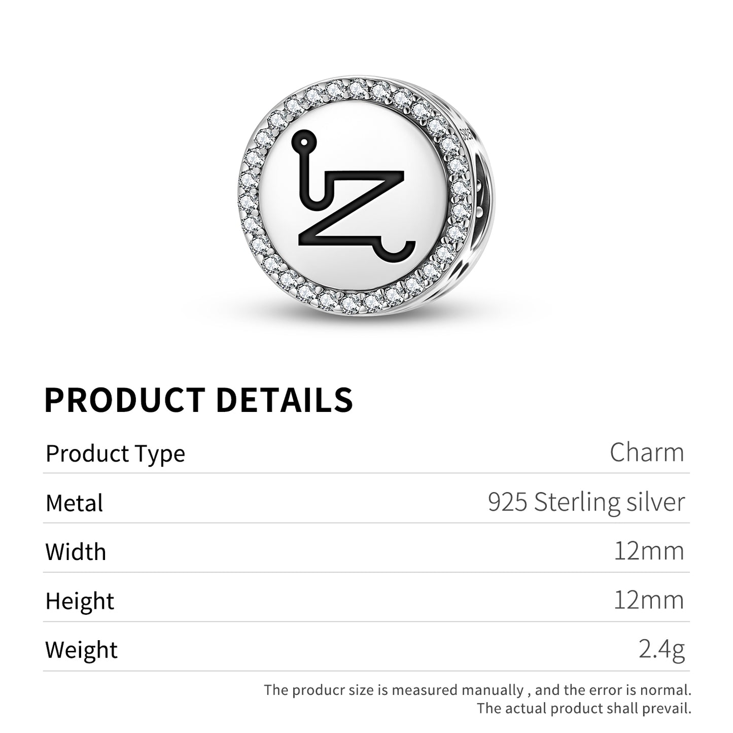 VEHUEL Angels Symbols Charm