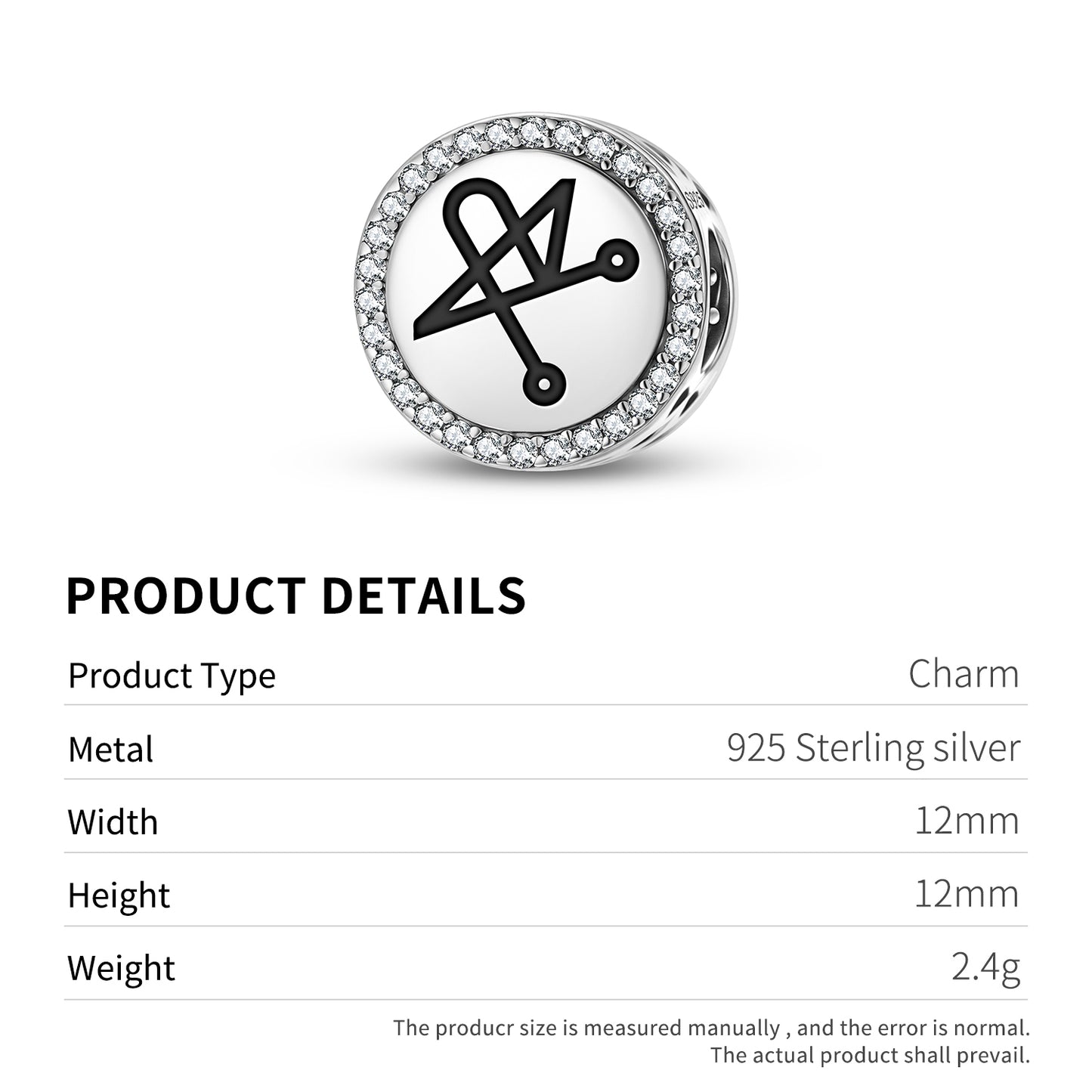 HARIEL Angels Symbols Charm