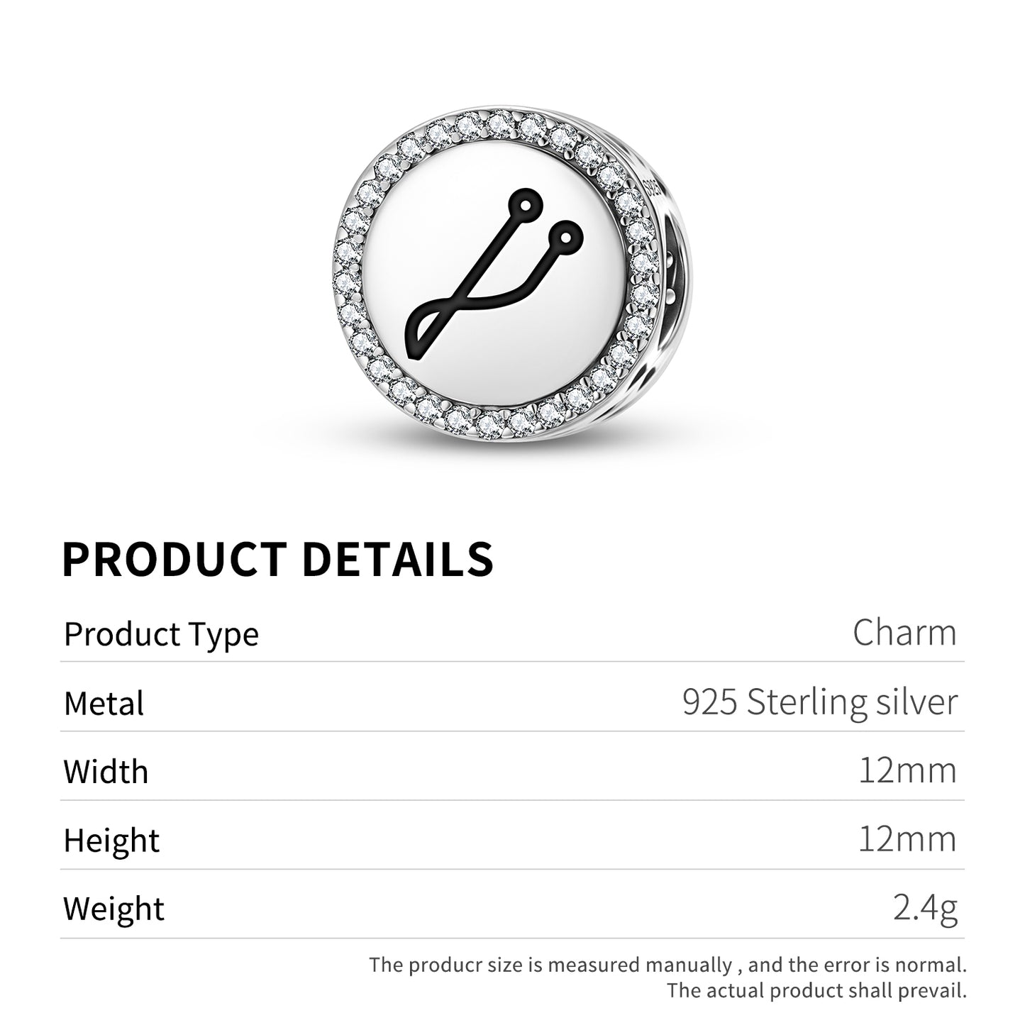 CALIEL Angels Symbols Charm