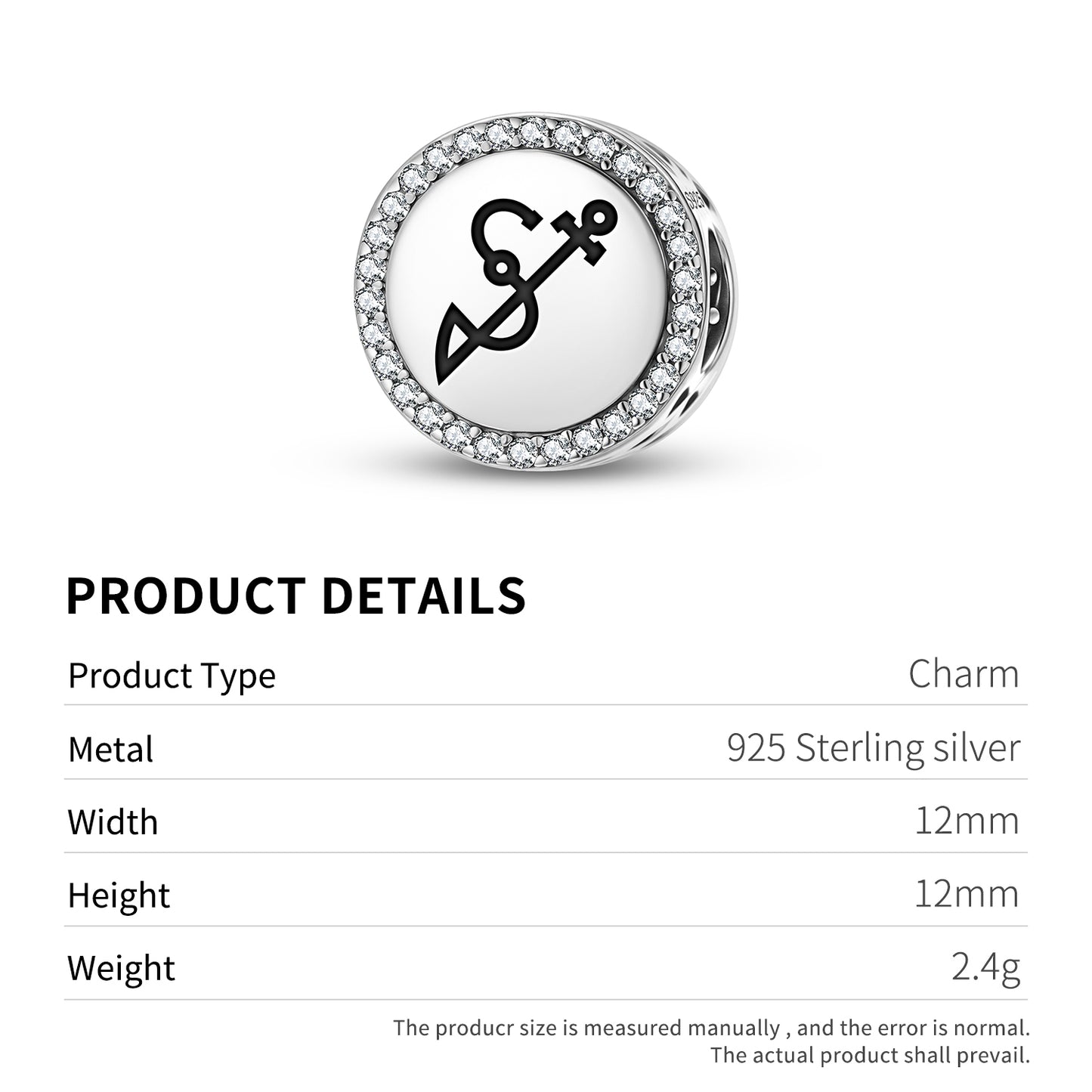 ACHAIAH Angels Symbols Charm