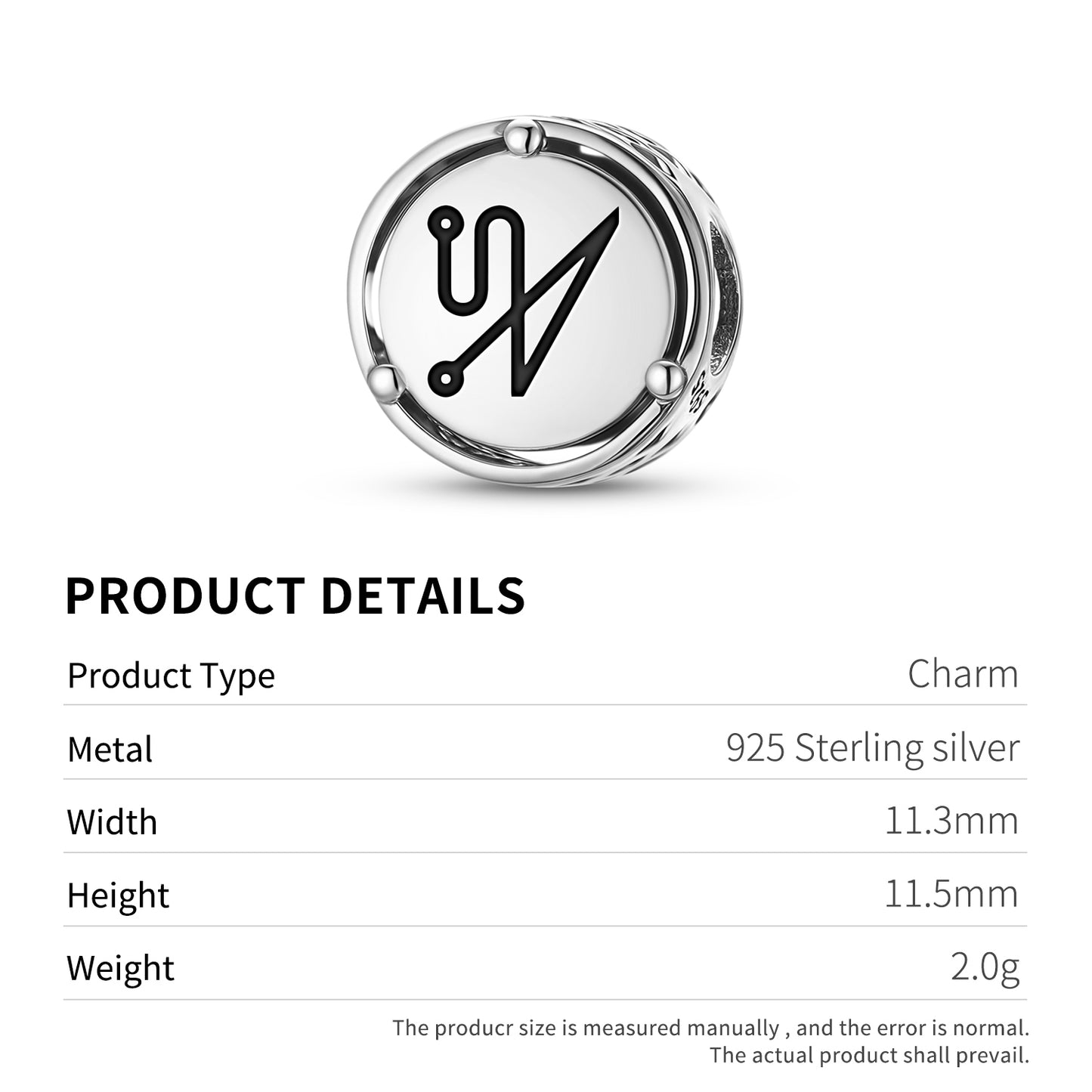 MAHASIAH Angels Symbols Charm