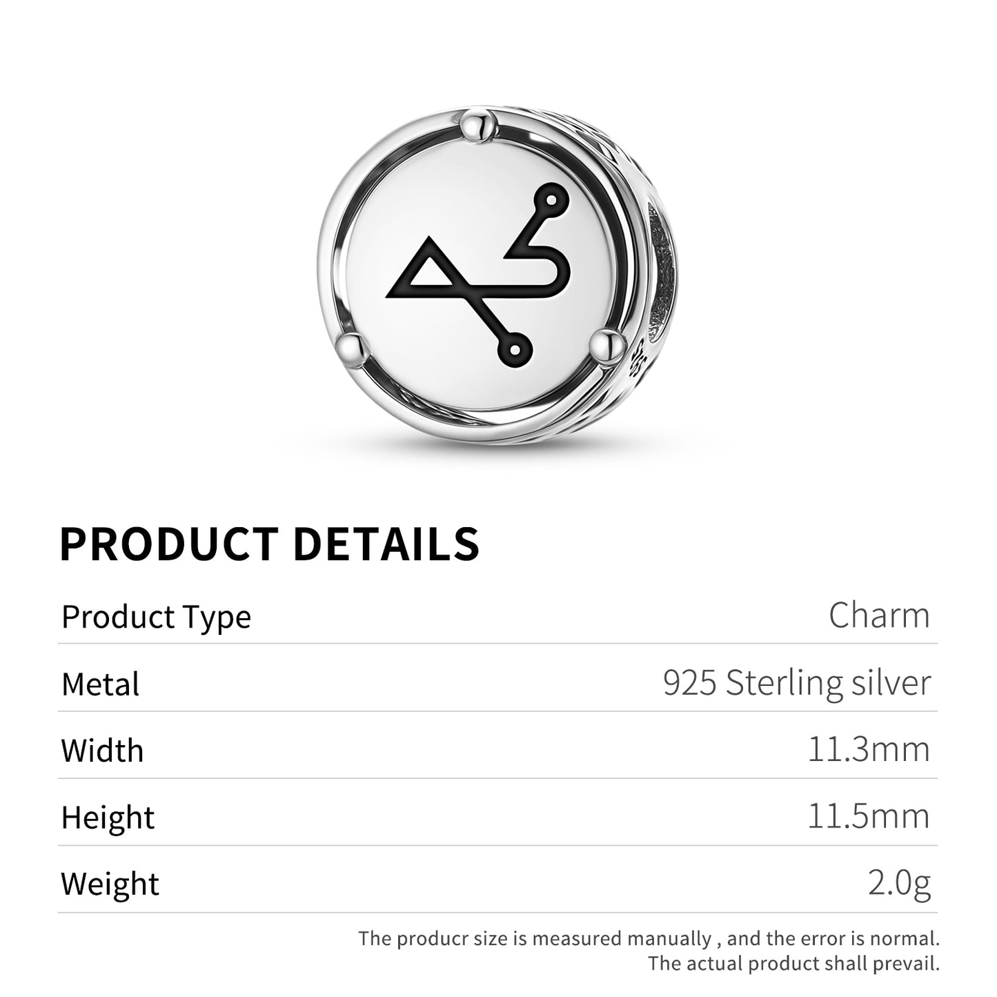 ELEMIAH Angels Symbols Charm
