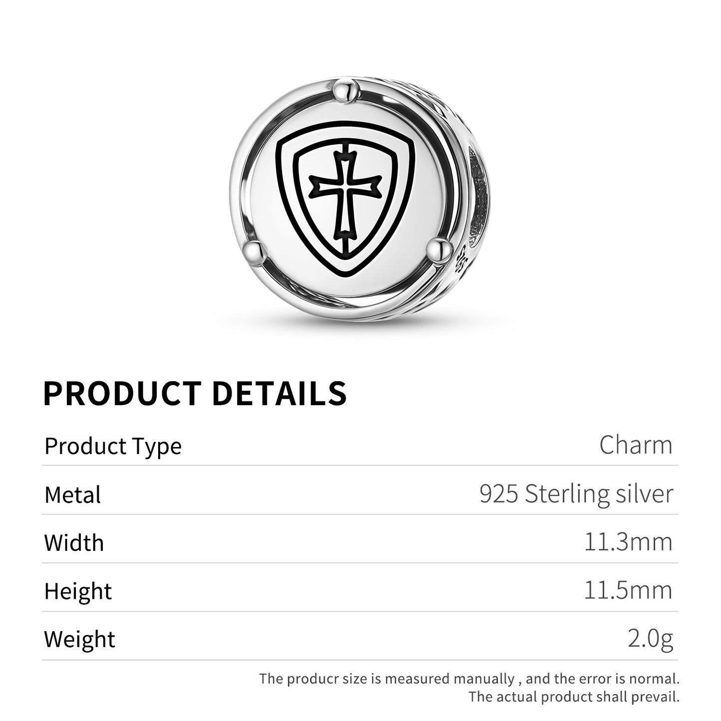 Templar Shield Templar Symbols Charm