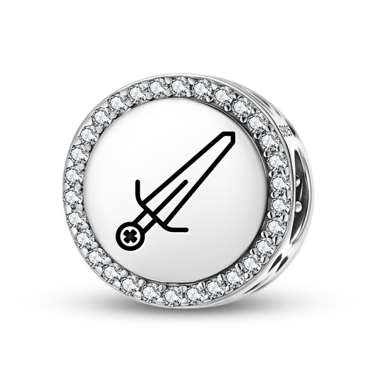 Templar Sword Templar Symbols Charm