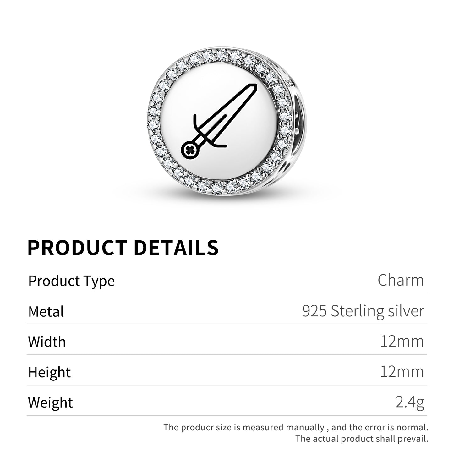 Templar Sword Templar Symbols Charm