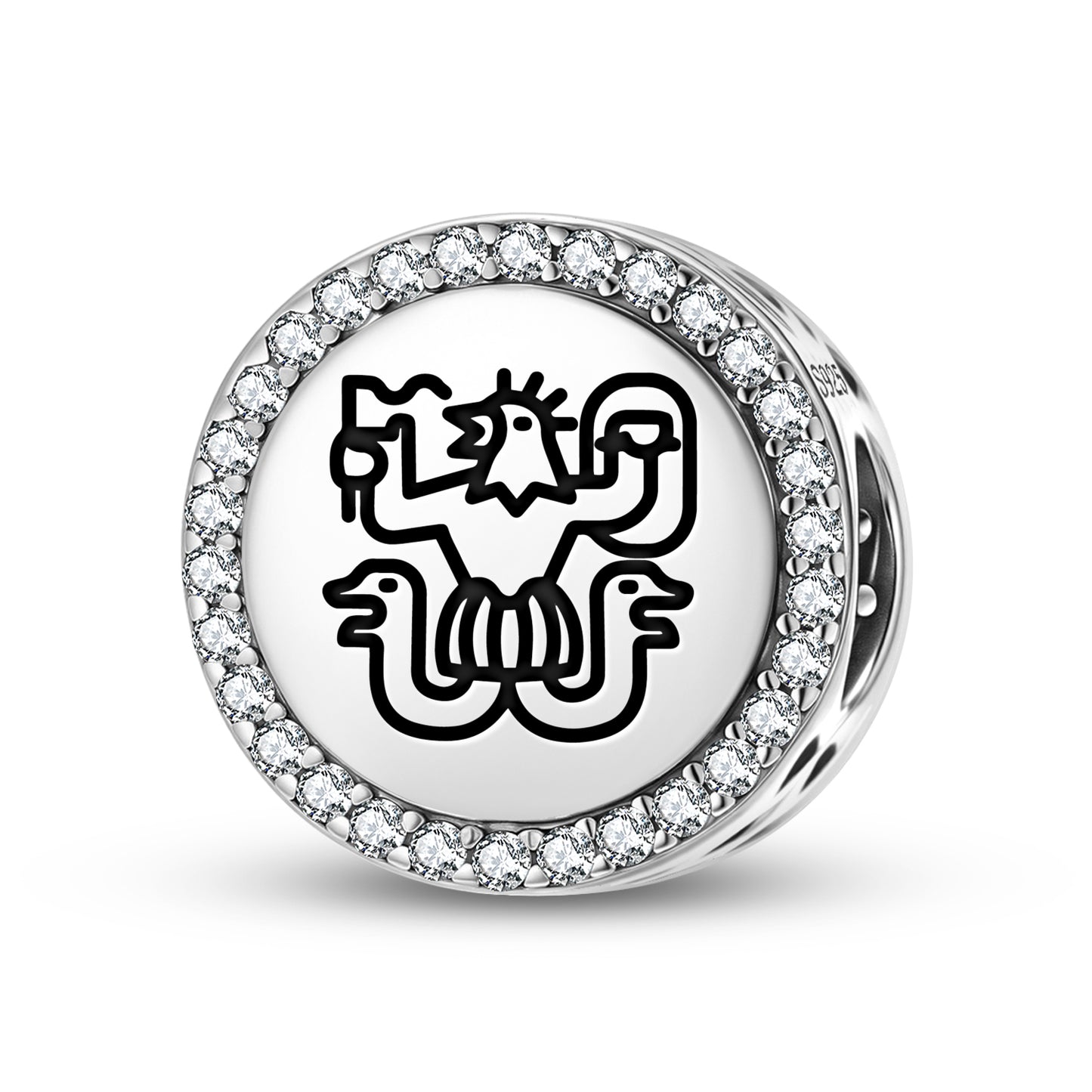 Abraxas Templar Symbols Charm