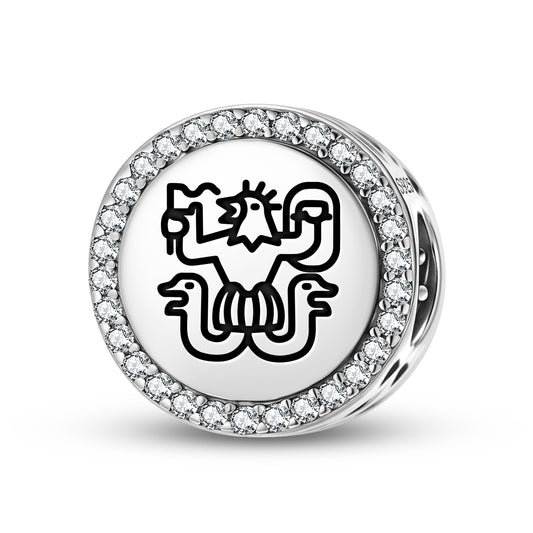 Abraxas Templar Symbols Charm