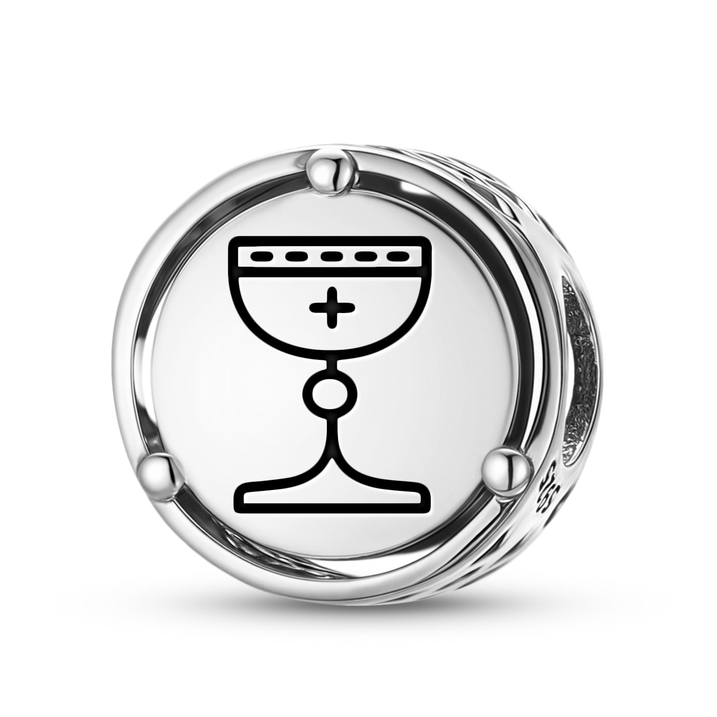 Holy Grail Templar Symbols Charm