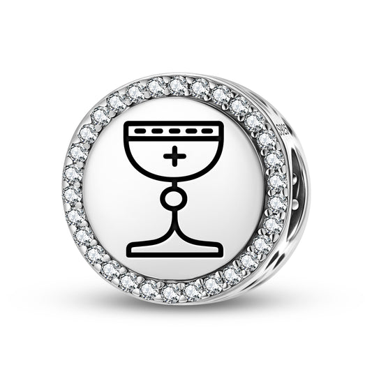 Holy Grail Templar Symbols Charm