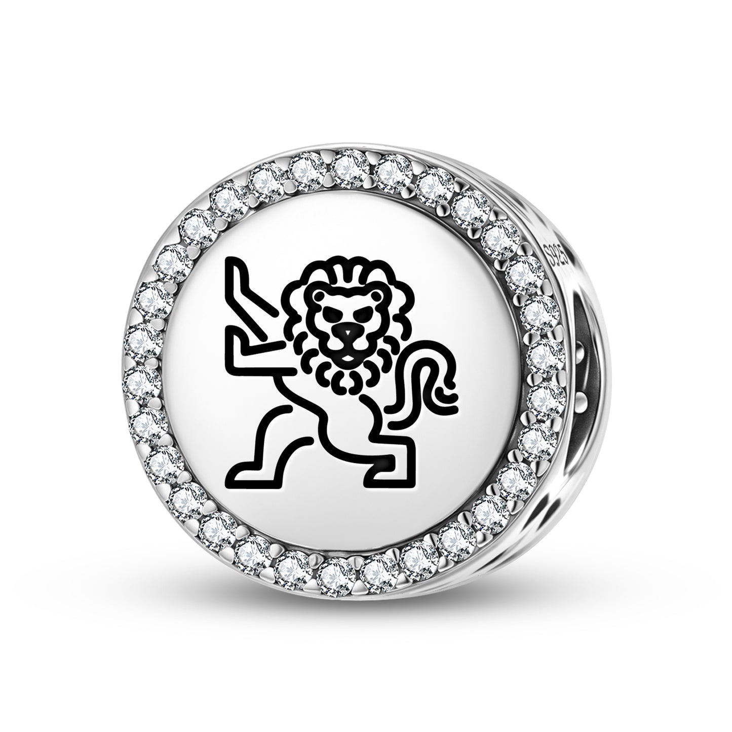 The Lion Templar Symbols Charm