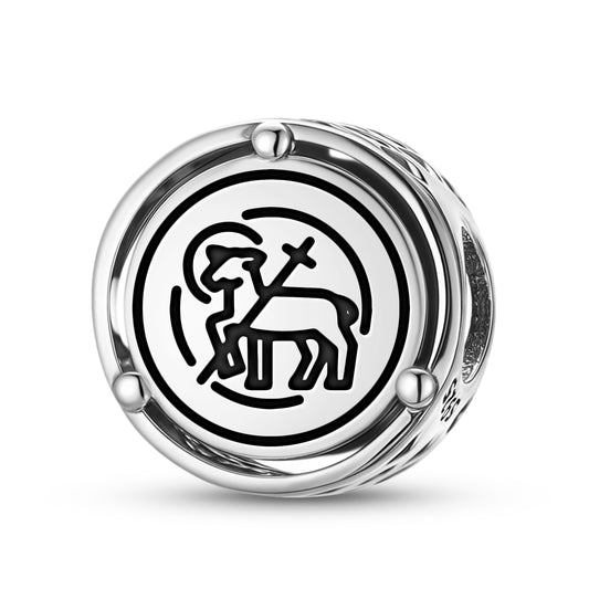 Agnus Dei Templar Symbols Charm