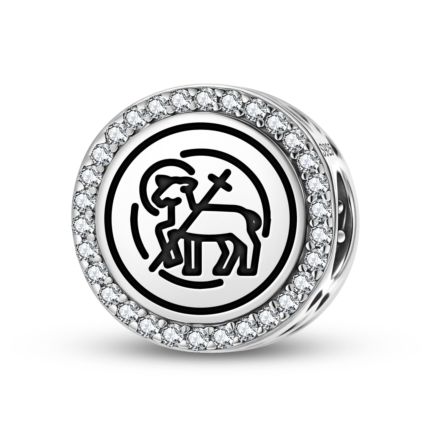 Agnus Dei Templar Symbols Charm